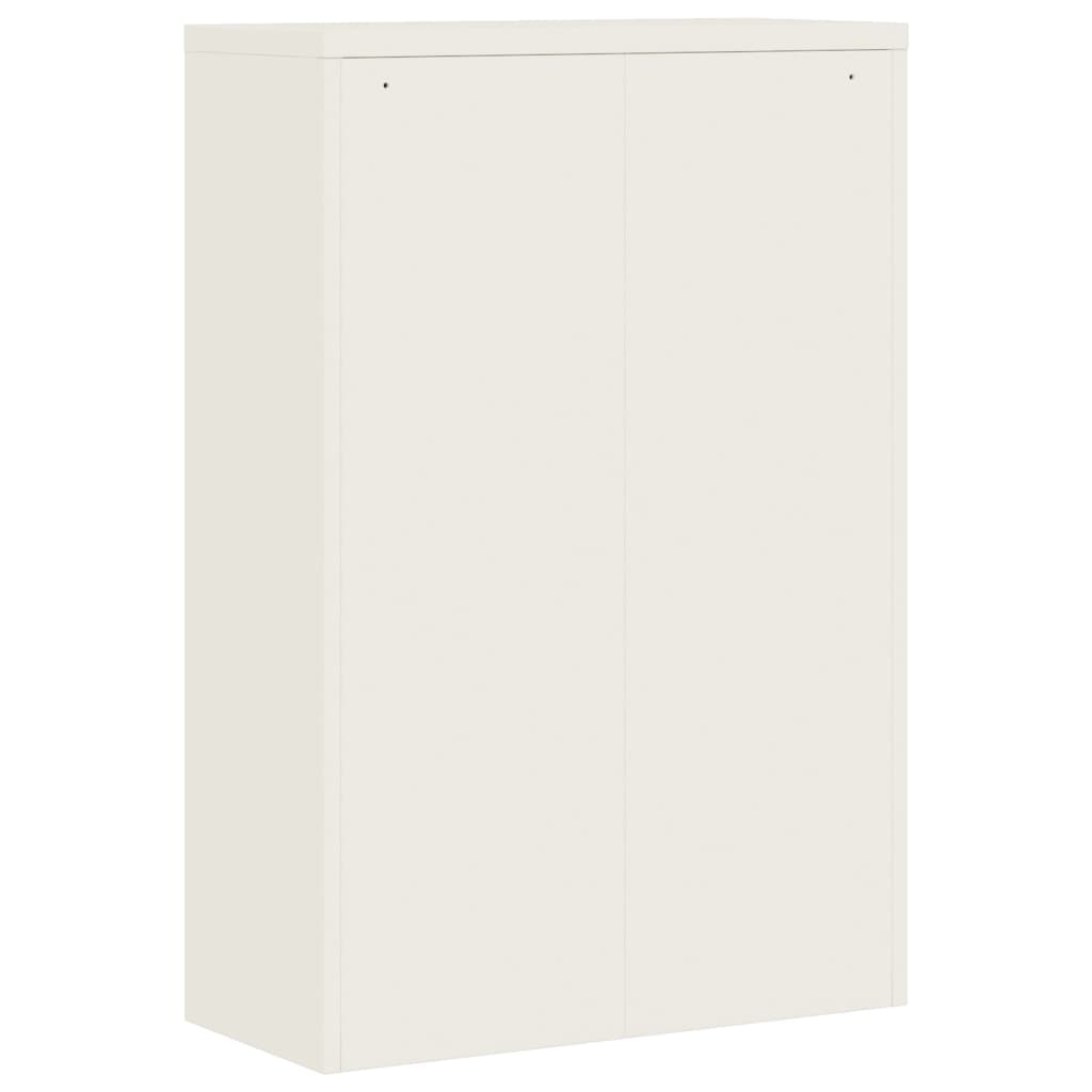 vidaXL Αρχειοθήκη Λευκή 90 x 40 x 180 εκ. Ατσάλινη