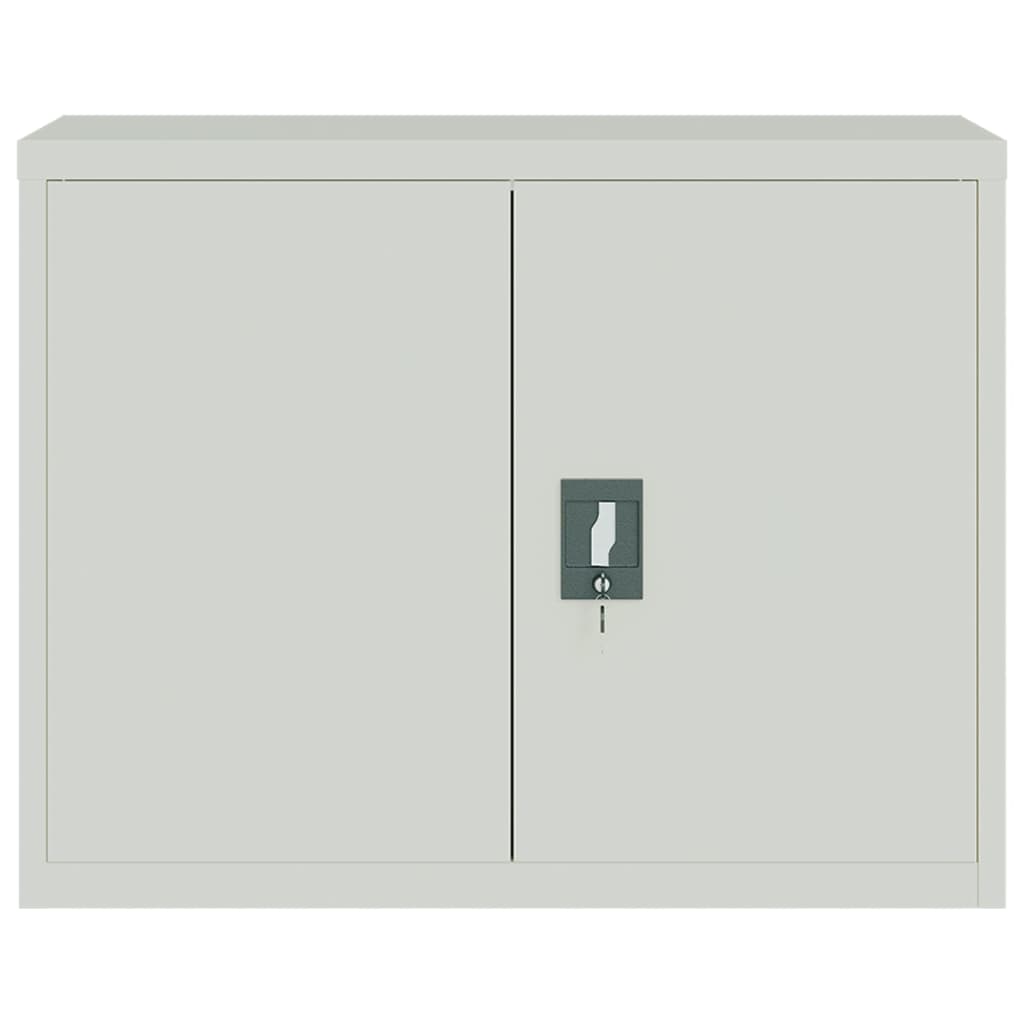 vidaXL Αρχειοθήκη Αν. Γκρι 90 x 40 x 110 εκ. Ατσάλινη