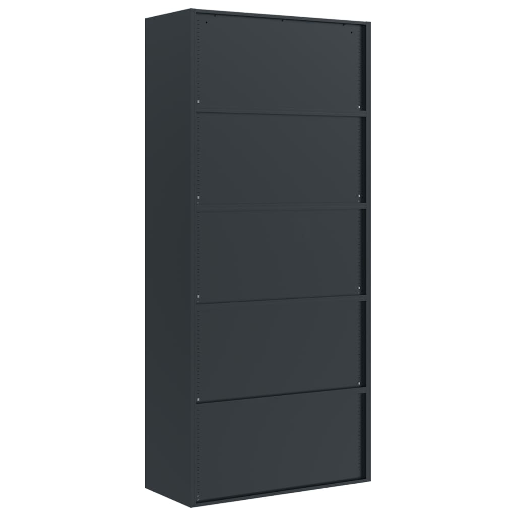 vidaXL Αρχειοθήκη Ανθρακί 90 x 40 x 240 εκ. Ατσάλινη