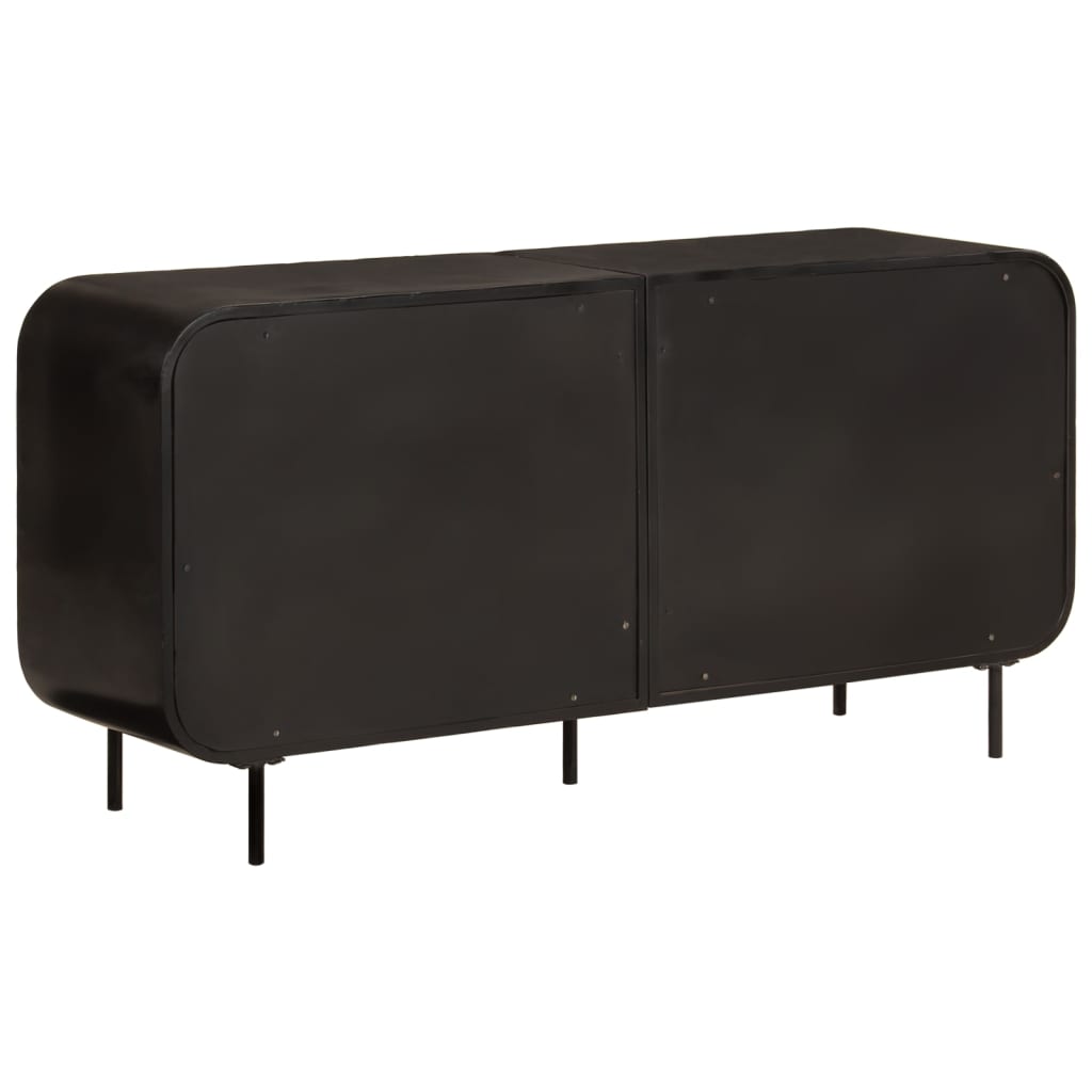 vidaXL Ντουλάπι 140 x 35 x 70 εκ. Μασίφ Ανακυκλωμένο Ξύλο και Μέταλλο