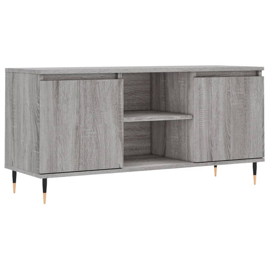vidaXL Έπιπλο Τηλεόρασης Γκρι Sonoma 104 x 35 x 50 εκ. Επεξεργ. Ξύλο