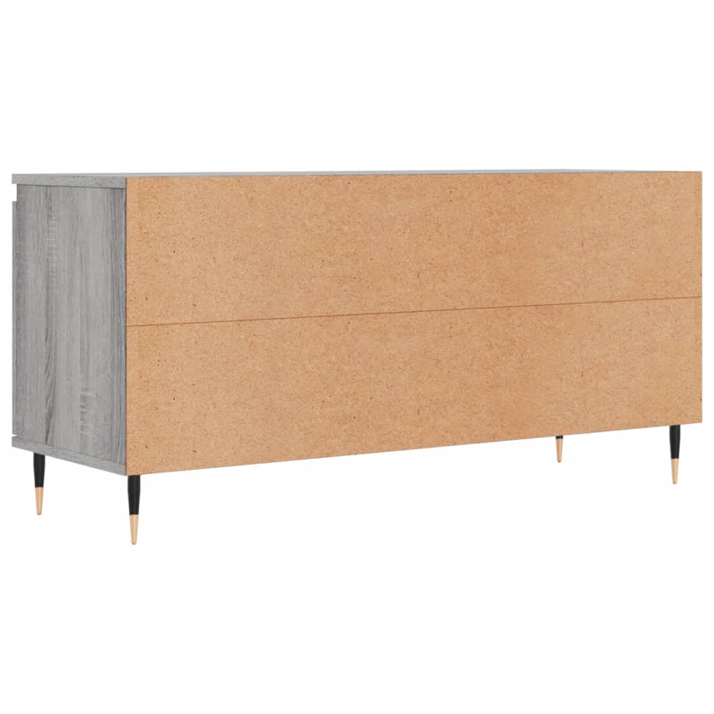 vidaXL Έπιπλο Τηλεόρασης Γκρι Sonoma 104 x 35 x 50 εκ. Επεξεργ. Ξύλο