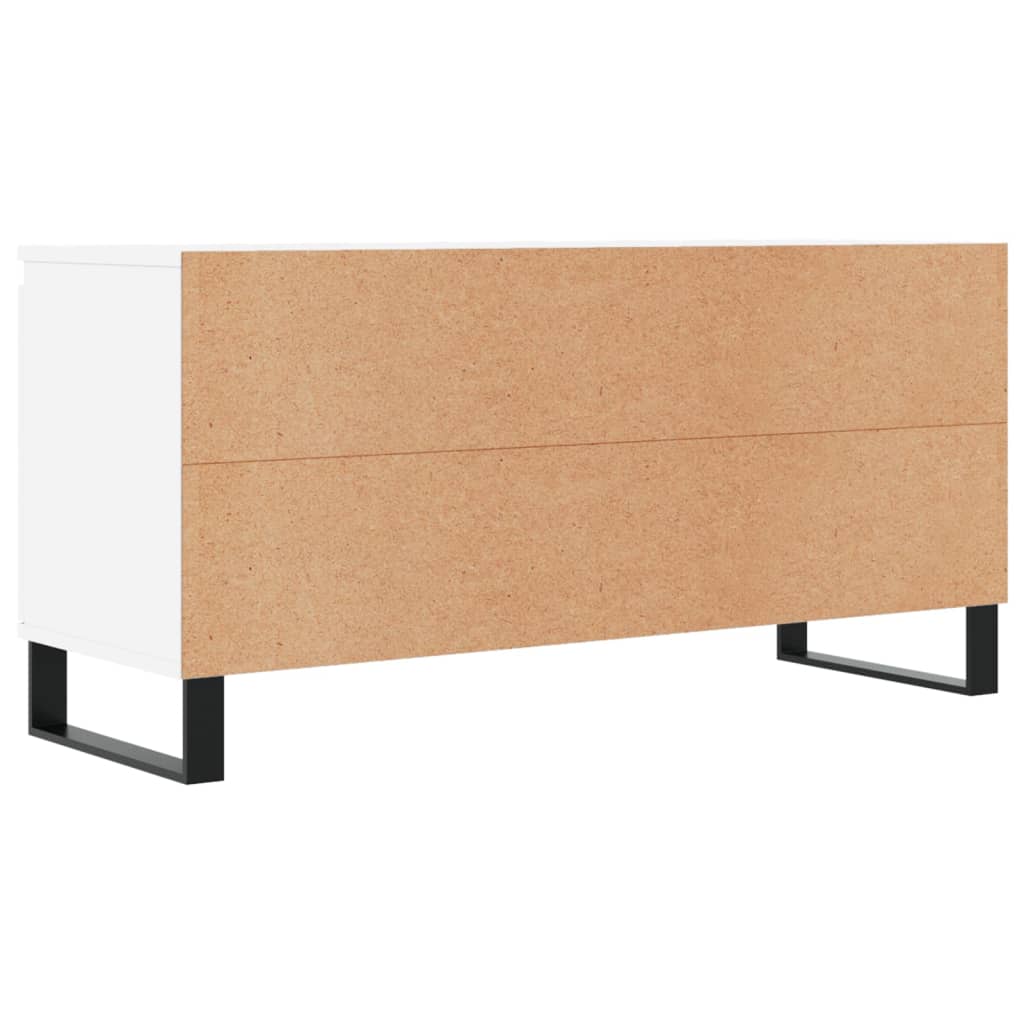 vidaXL Έπιπλο Τηλεόρασης Λευκό 104 x 35 x 50 εκ. από Επεξεργ. Ξύλο