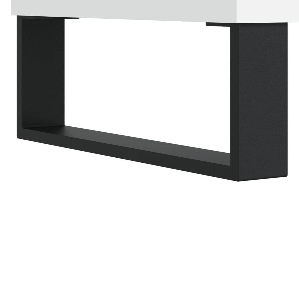 vidaXL Έπιπλο Τηλεόρασης Λευκό 104 x 35 x 50 εκ. από Επεξεργ. Ξύλο