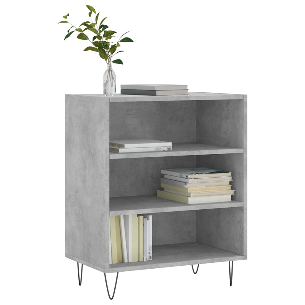 vidaXL Ντουλάπι Γκρι Σκυροδέματος 57x35x70 εκ. Επεξεργασμένο Ξύλο