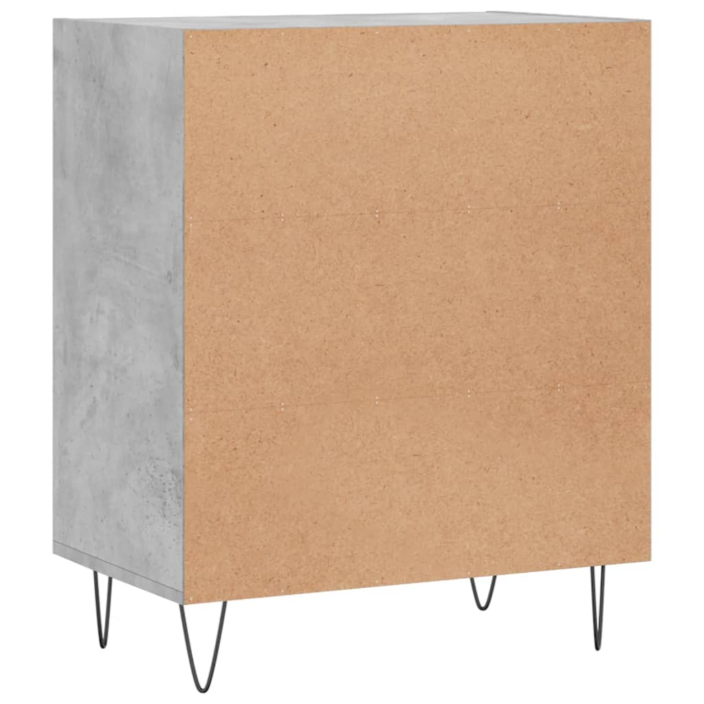 vidaXL Ντουλάπι Γκρι Σκυροδέματος 57x35x70 εκ. Επεξεργασμένο Ξύλο