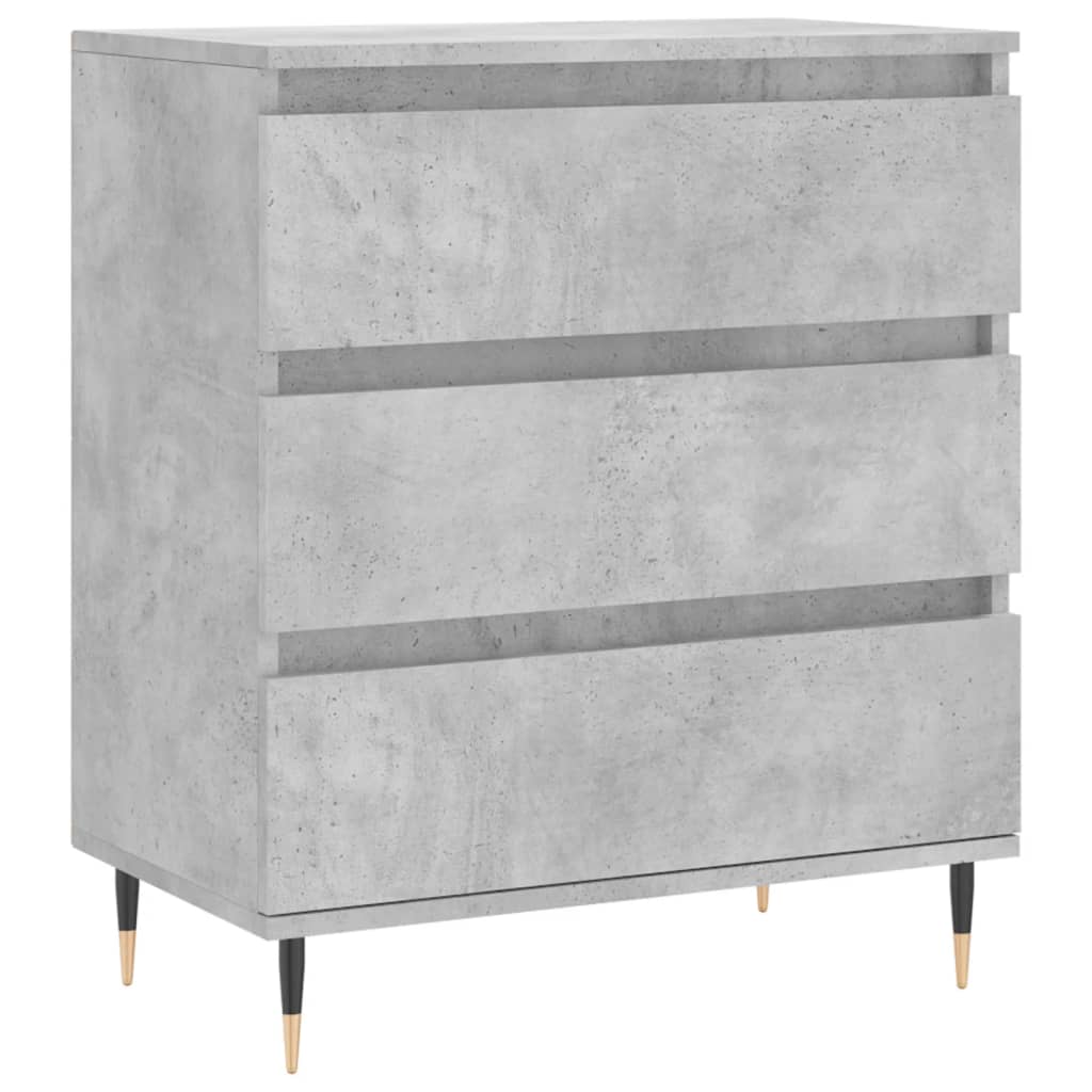vidaXL Ντουλάπι Γκρι Σκυροδέματος 60x35x70 εκ. Επεξεργασμένο Ξύλο