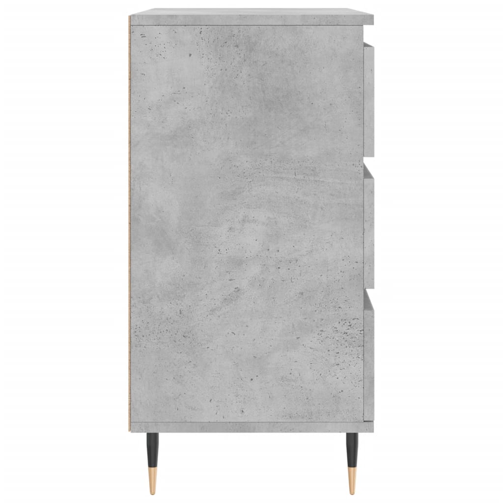 vidaXL Ντουλάπι Γκρι Σκυροδέματος 60x35x70 εκ. Επεξεργασμένο Ξύλο
