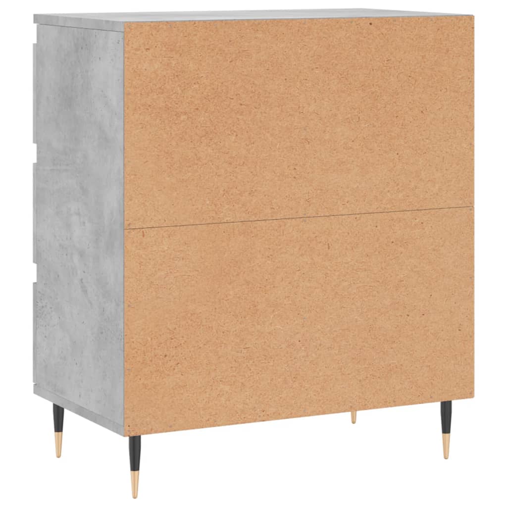 vidaXL Ντουλάπι Γκρι Σκυροδέματος 60x35x70 εκ. Επεξεργασμένο Ξύλο
