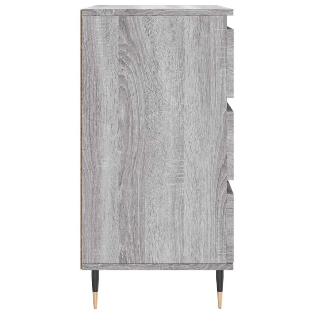 vidaXL Ντουλάπι Γκρι Sonoma 60x35x70 εκ. από Επεξεργασμένο Ξύλο