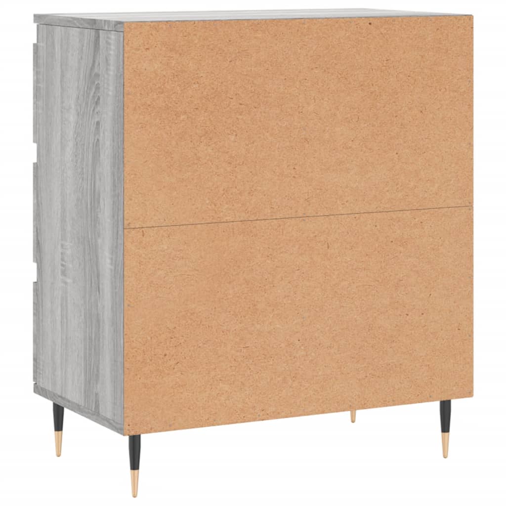 vidaXL Ντουλάπι Γκρι Sonoma 60x35x70 εκ. από Επεξεργασμένο Ξύλο
