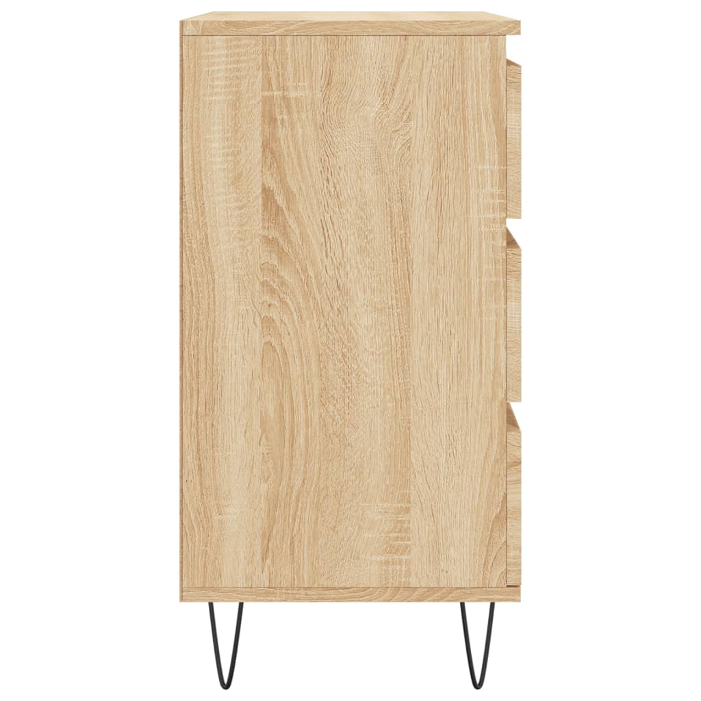 vidaXL Συρταριέρα Sonoma Δρυς 60x35x70 εκ. Επεξεργασμένο Ξύλο