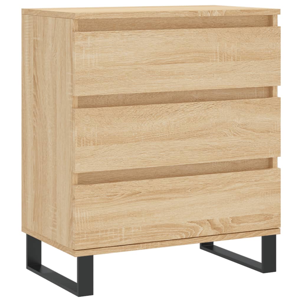 vidaXL Συρταριέρα Sonoma Δρυς 60x35x70 εκ. Επεξεργασμένο Ξύλο