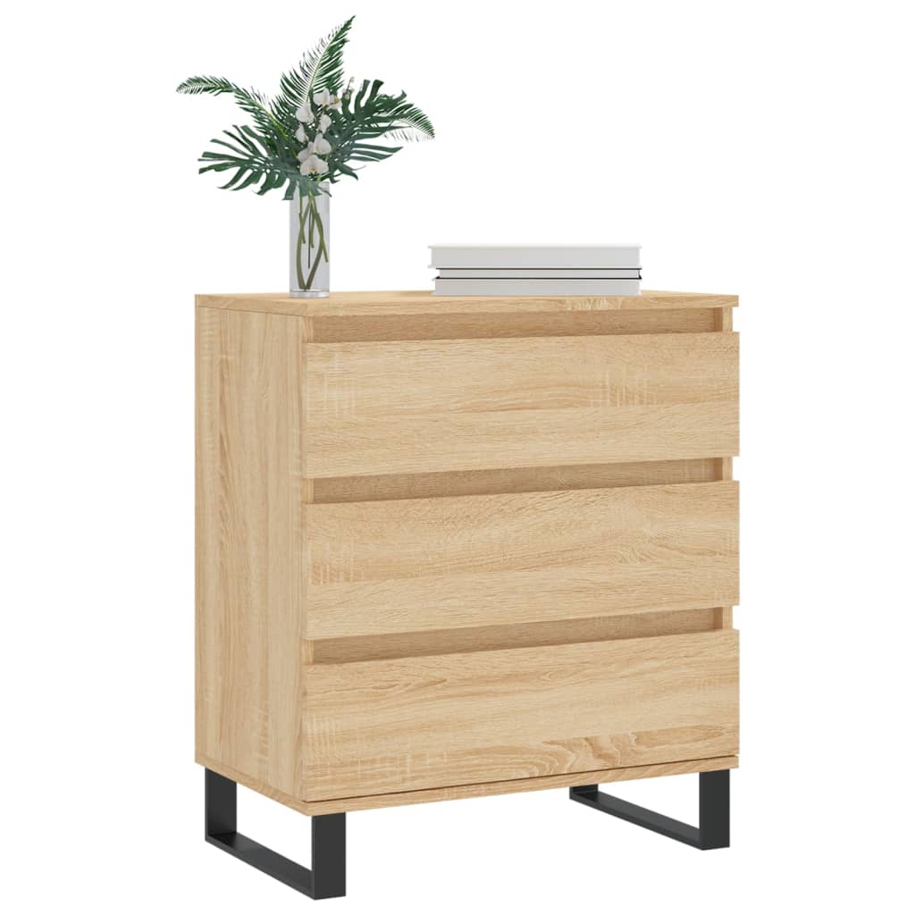 vidaXL Συρταριέρα Sonoma Δρυς 60x35x70 εκ. Επεξεργασμένο Ξύλο