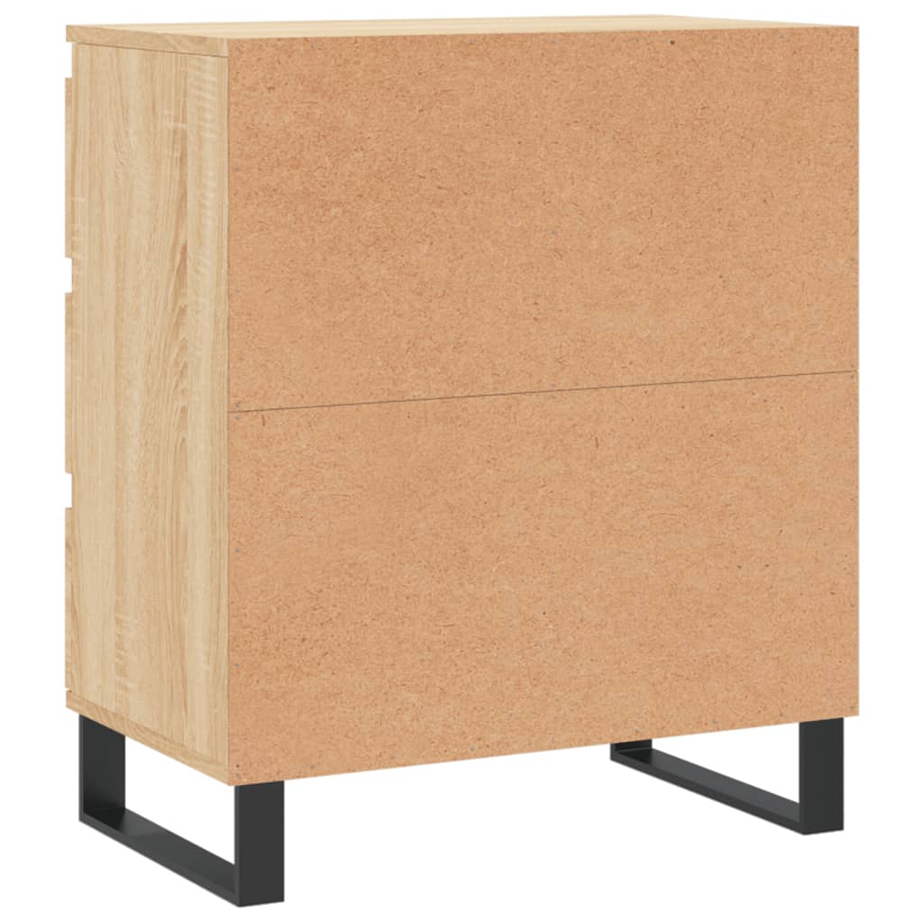 vidaXL Συρταριέρα Sonoma Δρυς 60x35x70 εκ. Επεξεργασμένο Ξύλο