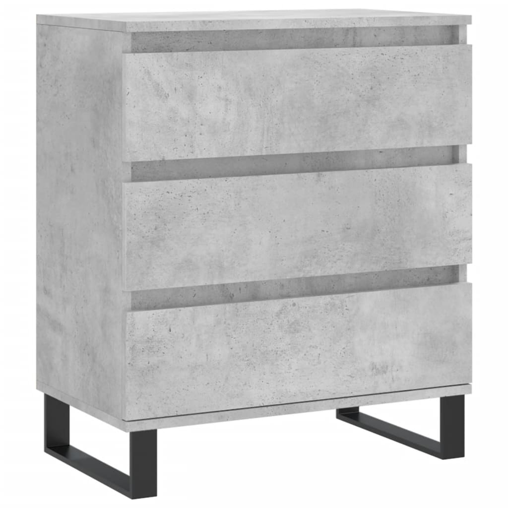 vidaXL Ντουλάπι Γκρι Σκυροδέματος 60x35x70 εκ. Επεξεργασμένο Ξύλο