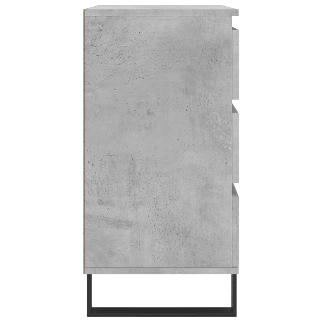 vidaXL Ντουλάπι Γκρι Σκυροδέματος 60x35x70 εκ. Επεξεργασμένο Ξύλο