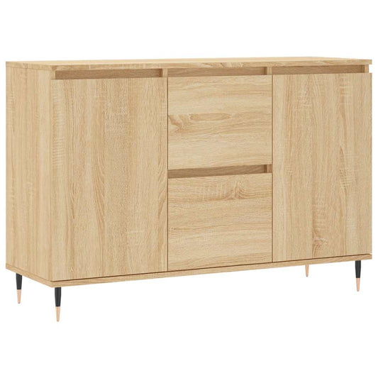 vidaXL Μπουφές Sonoma Δρυς 101,5 x 35 x 70 εκ. από Επεξεργασμένο Ξύλο
