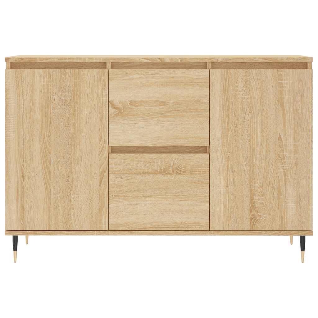 vidaXL Μπουφές Sonoma Δρυς 101,5 x 35 x 70 εκ. από Επεξεργασμένο Ξύλο