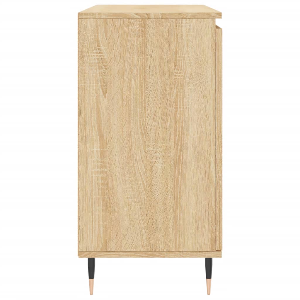 vidaXL Μπουφές Sonoma Δρυς 101,5 x 35 x 70 εκ. από Επεξεργασμένο Ξύλο
