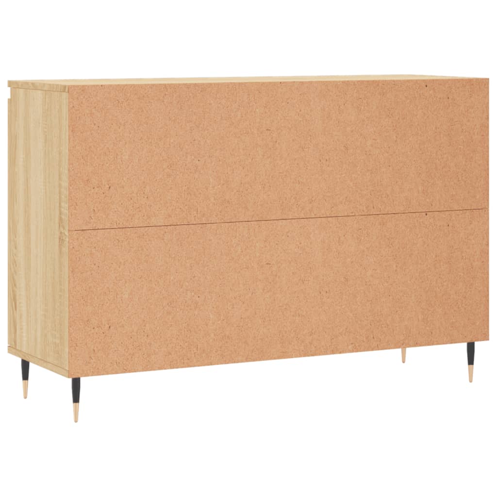 vidaXL Μπουφές Sonoma Δρυς 101,5 x 35 x 70 εκ. από Επεξεργασμένο Ξύλο