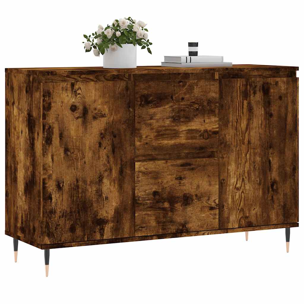vidaXL Ντουλάπι Καπνιστή Δρυς 101,5x35x70 εκ. από Επεξεργασμένο Ξύλο