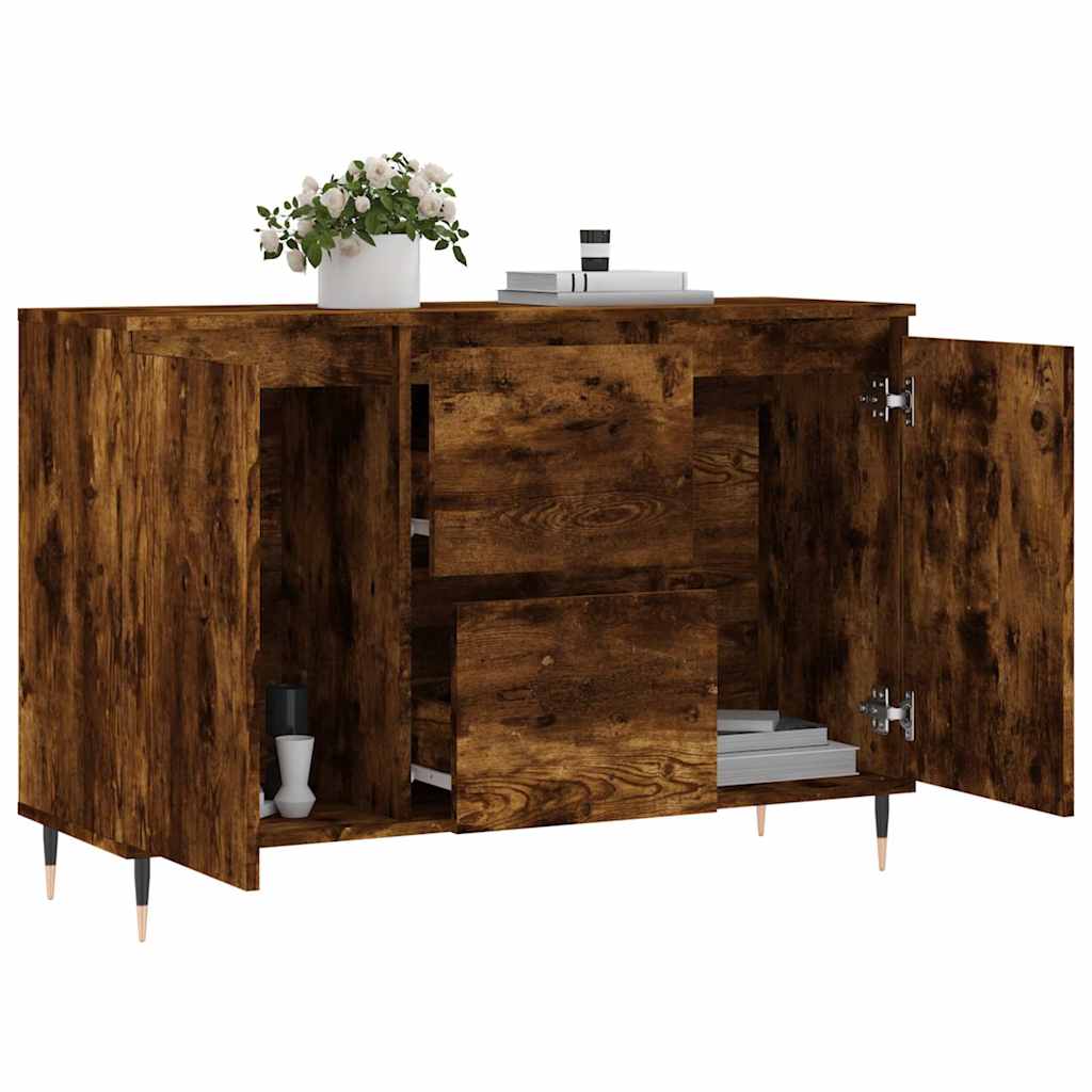 vidaXL Ντουλάπι Καπνιστή Δρυς 101,5x35x70 εκ. από Επεξεργασμένο Ξύλο