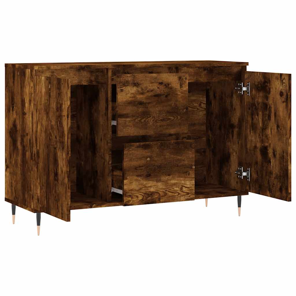 vidaXL Ντουλάπι Καπνιστή Δρυς 101,5x35x70 εκ. από Επεξεργασμένο Ξύλο