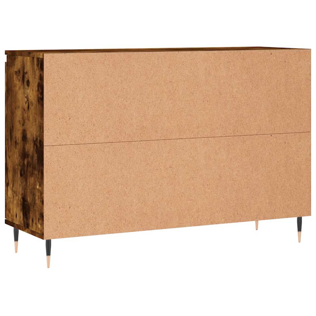 vidaXL Ντουλάπι Καπνιστή Δρυς 101,5x35x70 εκ. από Επεξεργασμένο Ξύλο