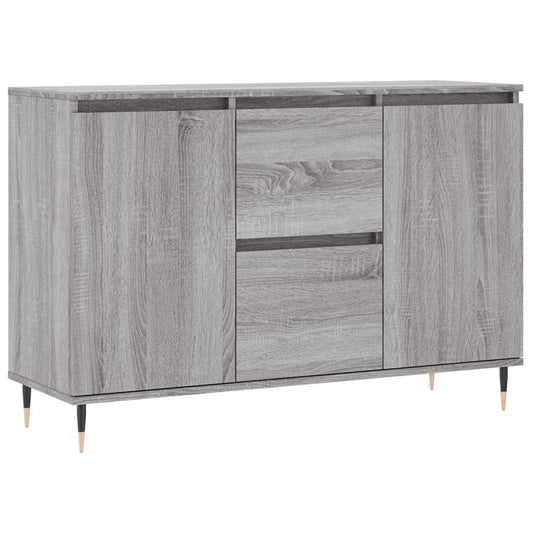 vidaXL Μπουφές Γκρι Sonoma 101,5 x 35 x 70 εκ. από Επεξεργασμένο Ξύλο