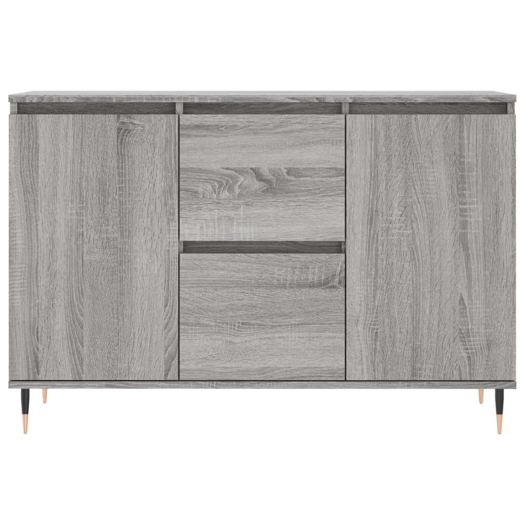 vidaXL Μπουφές Γκρι Sonoma 101,5 x 35 x 70 εκ. από Επεξεργασμένο Ξύλο