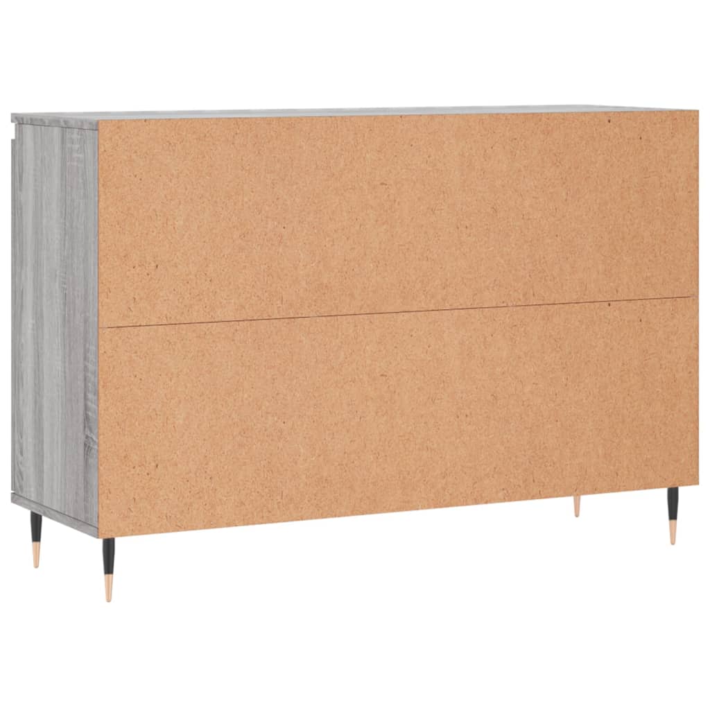 vidaXL Μπουφές Γκρι Sonoma 101,5 x 35 x 70 εκ. από Επεξεργασμένο Ξύλο