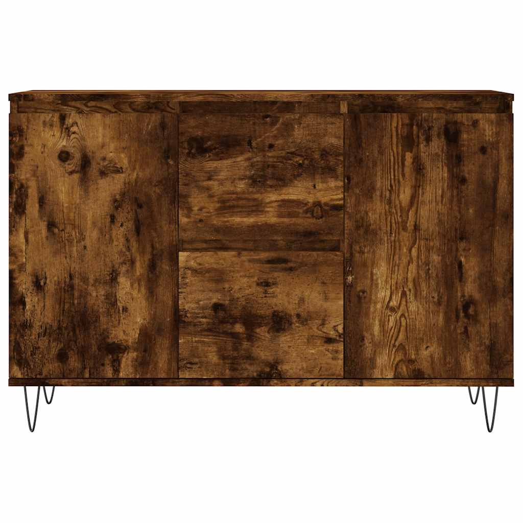 vidaXL Ντουλάπι Καπνιστή Δρυς 101,5x35x70 εκ. από Επεξεργασμένο Ξύλο