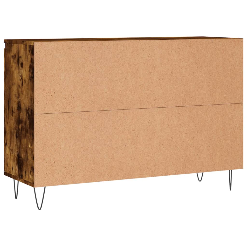 vidaXL Ντουλάπι Καπνιστή Δρυς 101,5x35x70 εκ. από Επεξεργασμένο Ξύλο