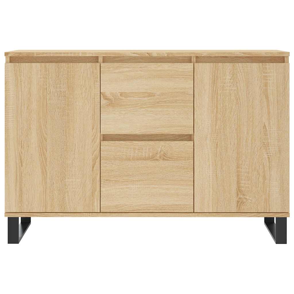 vidaXL Μπουφές Sonoma Δρυς 101,5 x 35 x 70 εκ. από Επεξεργασμένο Ξύλο