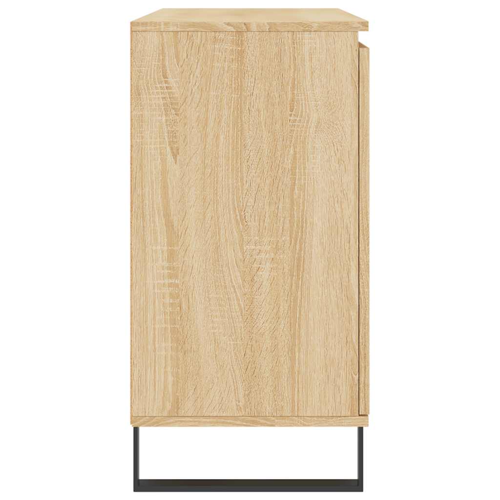 vidaXL Μπουφές Sonoma Δρυς 101,5 x 35 x 70 εκ. από Επεξεργασμένο Ξύλο