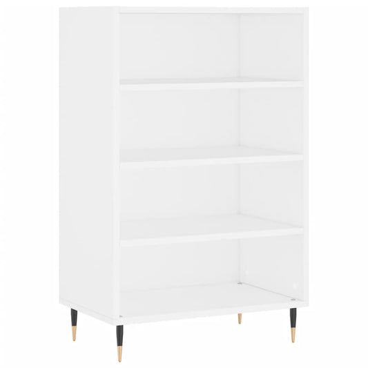 vidaXL Ραφιέρα Λευκή 57 x 35 x 90 από Επεξεργασμένο Ξύλο