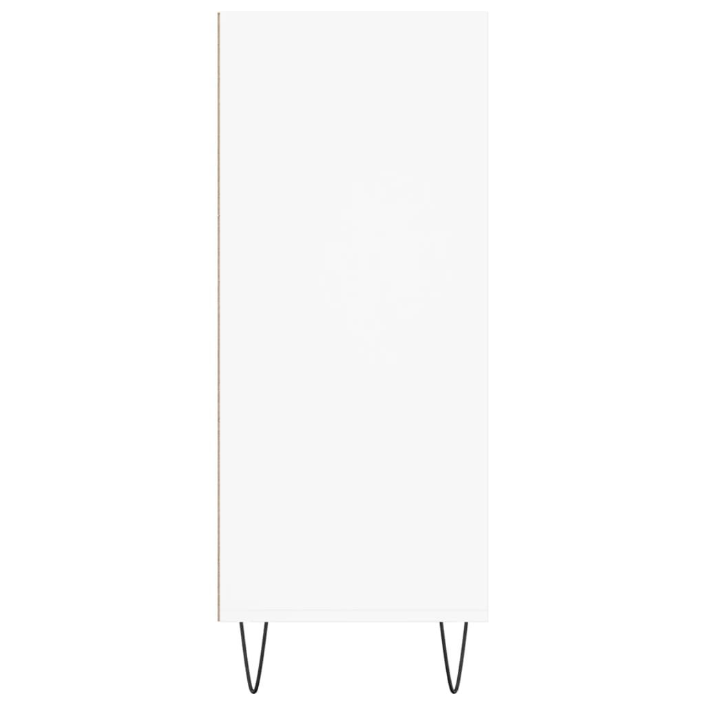 vidaXL Ραφιέρα Λευκή 57 x 35 x 90 από Επεξεργασμένο Ξύλο