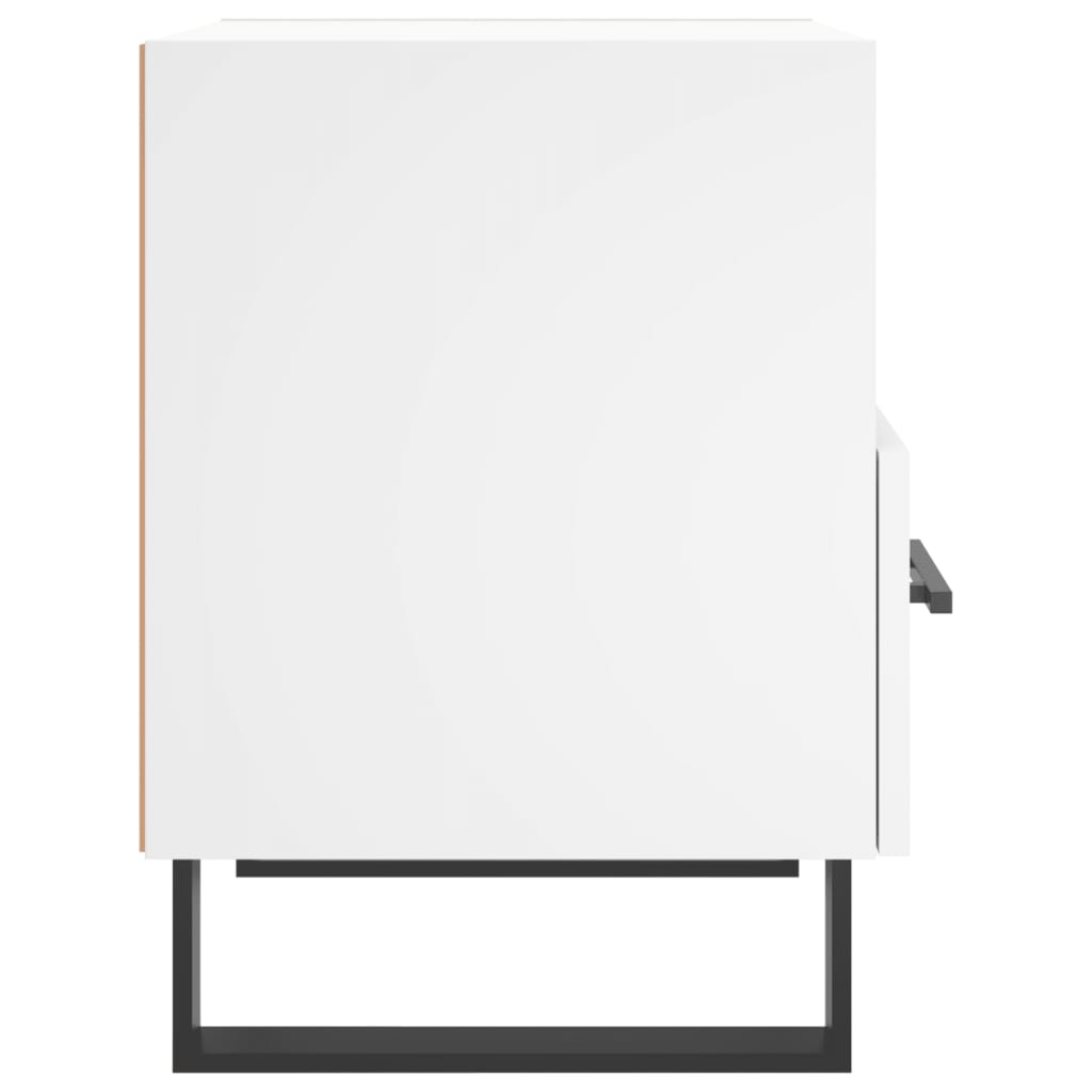 vidaXL Κομοδίνο Λευκό 40 x 35 x 47,5 εκ. από Επεξεργασμένο Ξύλο