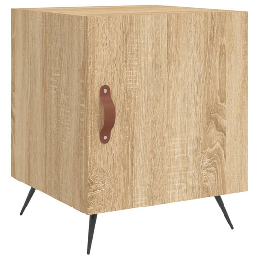 vidaXL Κομοδίνο Sonoma Δρυς 40 x 40 x 50 εκ. από Επεξεργασμένο Ξύλο