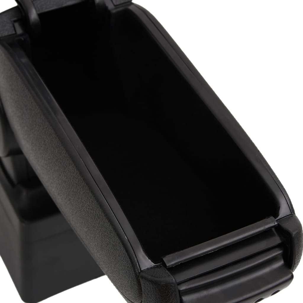 vidaXL Τεμπέλης Αυτοκινήτου Μαύρος 12 x 34 x (35-47) εκ. από ABS