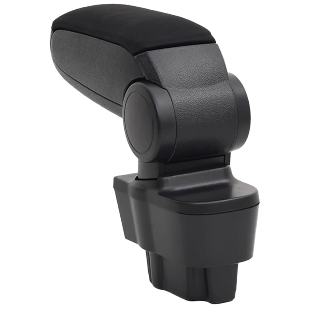 vidaXL Τεμπέλης Αυτοκινήτου Μαύρος 12 x 37 x (31-48) εκ. από ABS