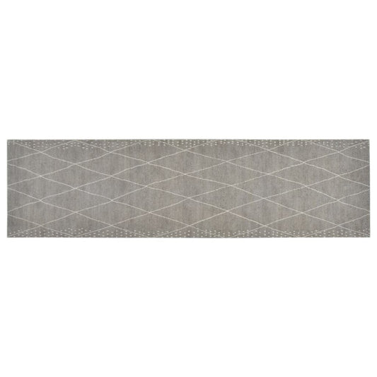 vidaXL Χαλί Κουζίνας Πλενόμενο Σχέδιο Ρόμβοι 45 x 150 εκ. Βελούδινο