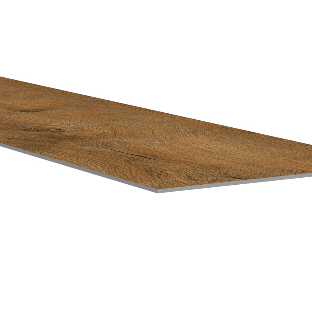 vidaXL Πάνελ Τοίχου Ξύλινη Εμφάνιση Καφέ 4,12 μ² από PVC