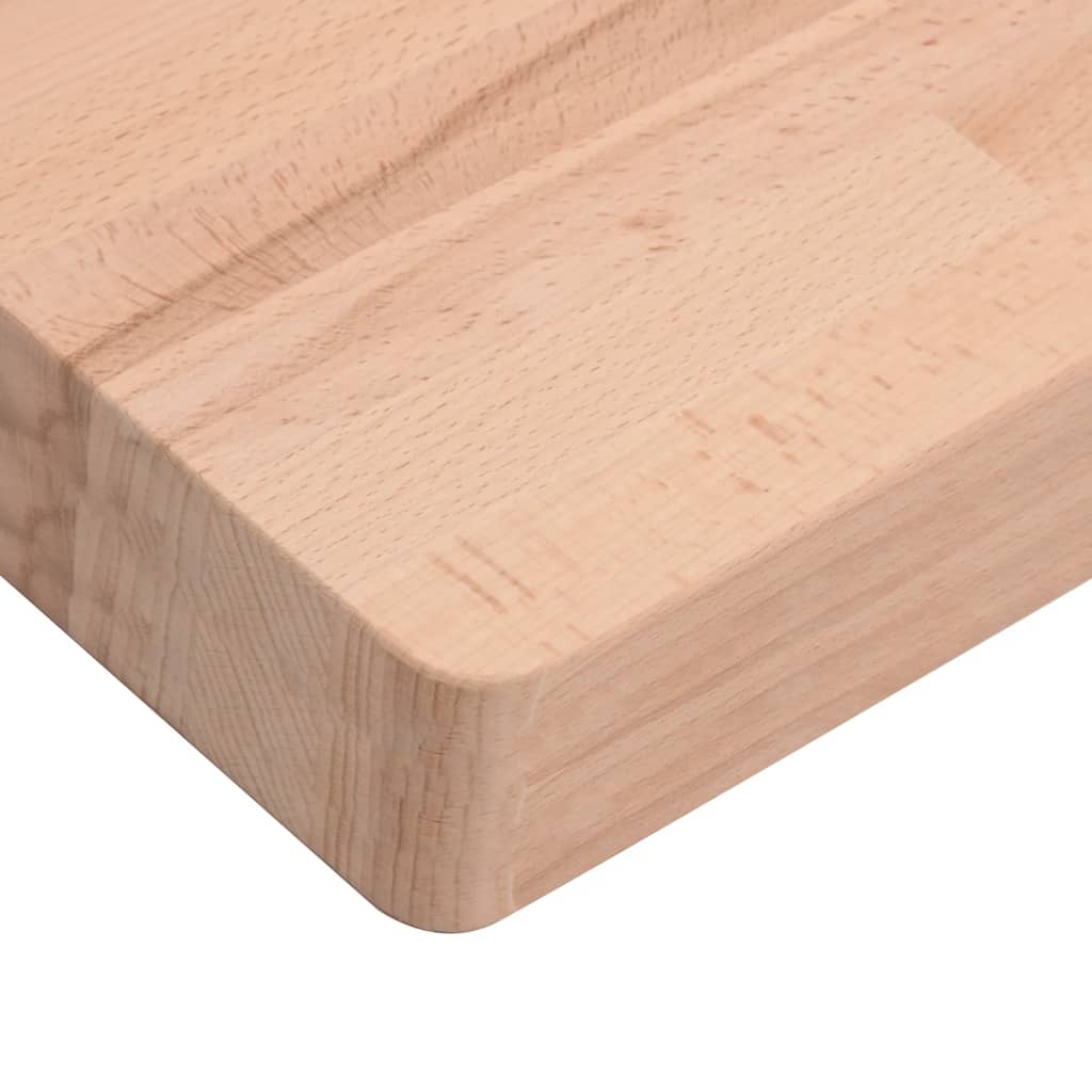 vidaXL Επιφάνεια Τραπεζιού Τετράγωνη 40x40x4 εκ. Μασίφ Ξύλο Οξιάς
