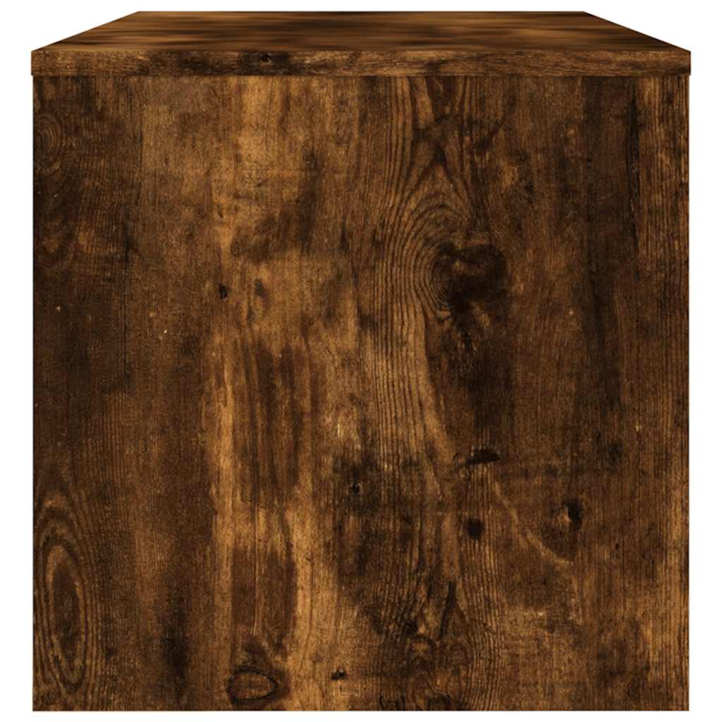 vidaXL Έπιπλο Τηλεόρασης Καπνιστή Δρυς 120x34x37 εκ. Επεξ. Ξύλο