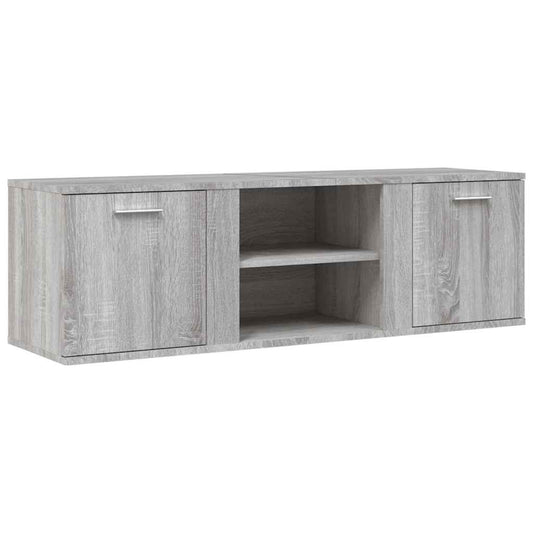 vidaXL Έπιπλο Τηλεόρασης Γκρι Sonoma 120 x 34 x 37 εκ. από Επεξ. Ξύλο