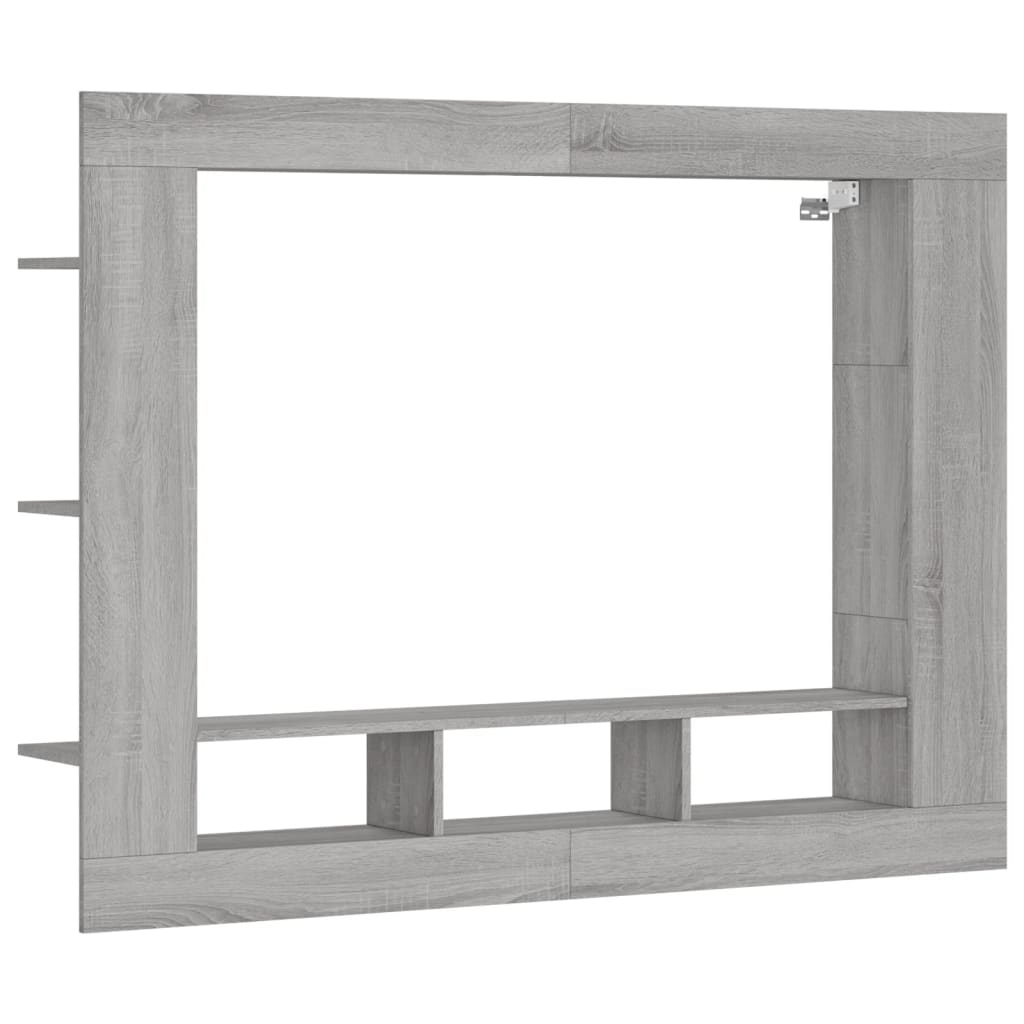 vidaXL Έπιπλο Τηλεόρασης Γκρι Sonoma 152 x 22 x 113 εκ. Επεξεργ. Ξύλο