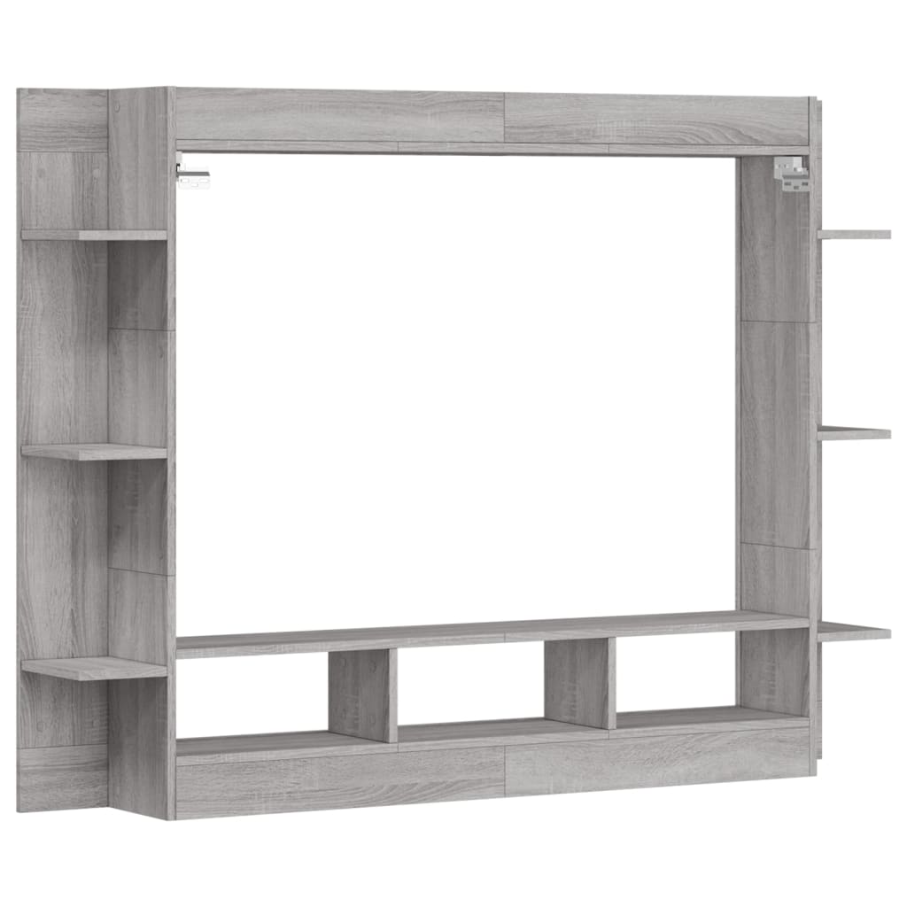 vidaXL Έπιπλο Τηλεόρασης Γκρι Sonoma 152 x 22 x 113 εκ. Επεξεργ. Ξύλο