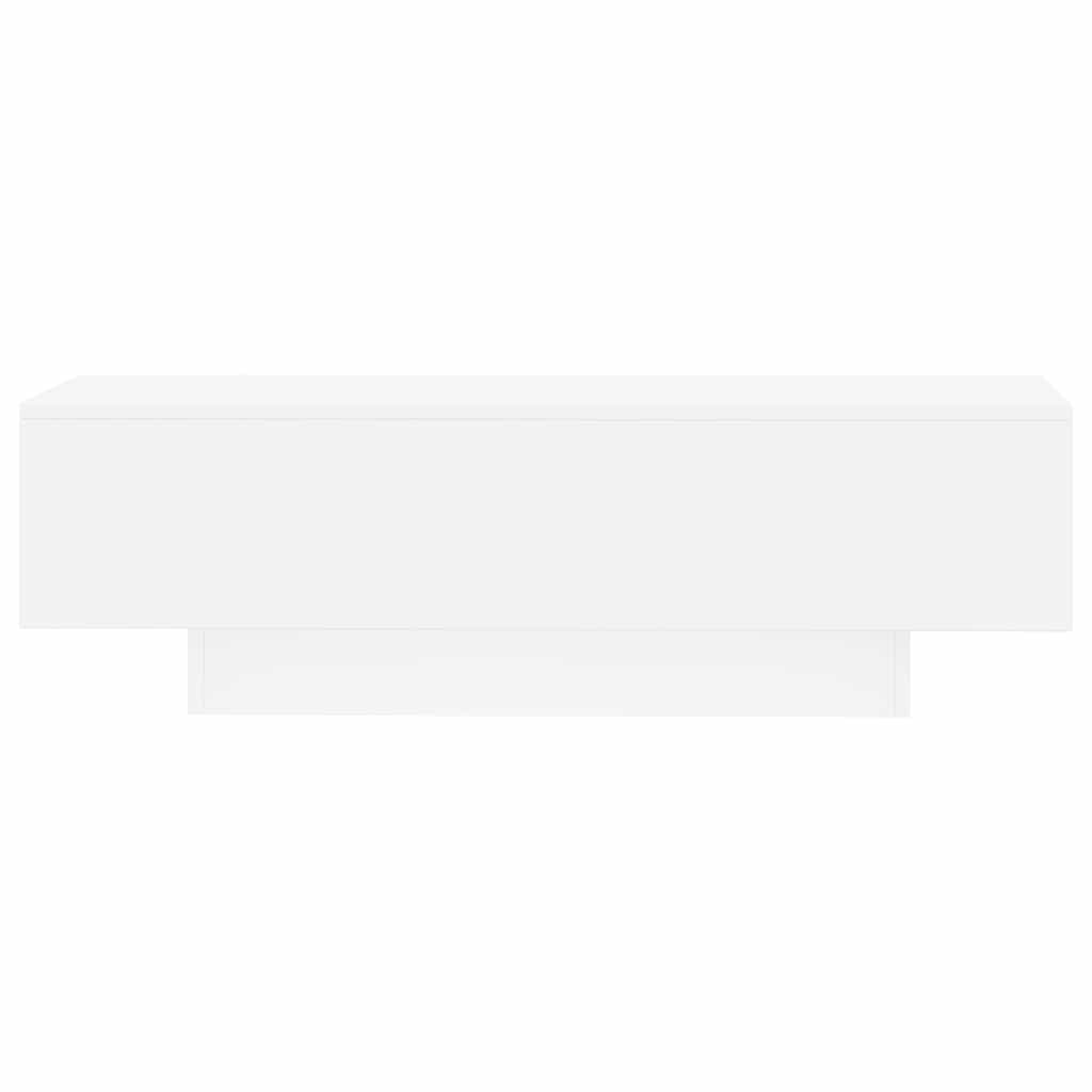 vidaXL Τραπεζάκι Σαλονιού Λευκό 100x49,5x31 εκ. από Επεξεργασμένο Ξύλο